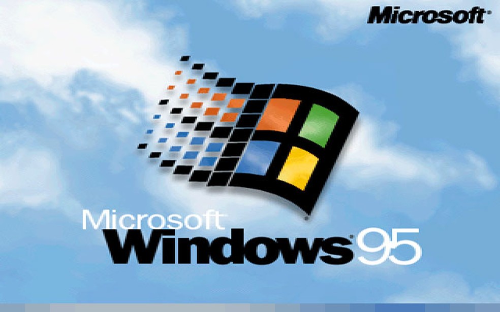 Logo do Windows 95 — Foto: Divulgação
