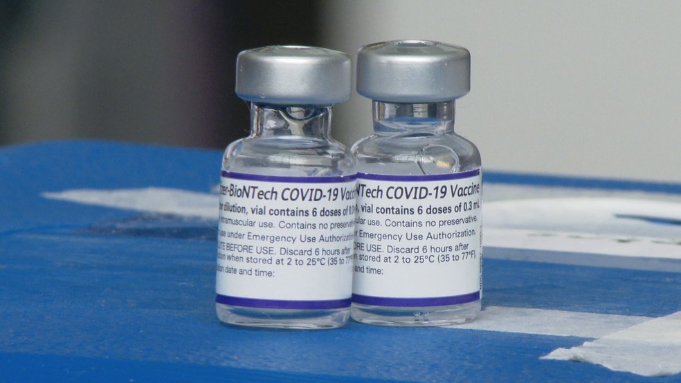 Vacina da Pfizer tem autorização da Anvisa para ser aplicada em adolescentes — Foto: Reprodução/ TV Globo