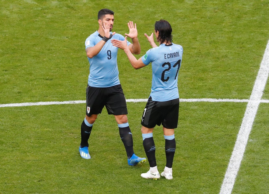 Cavani e SuÃ¡rez mostram o significado de uma conexÃ£o