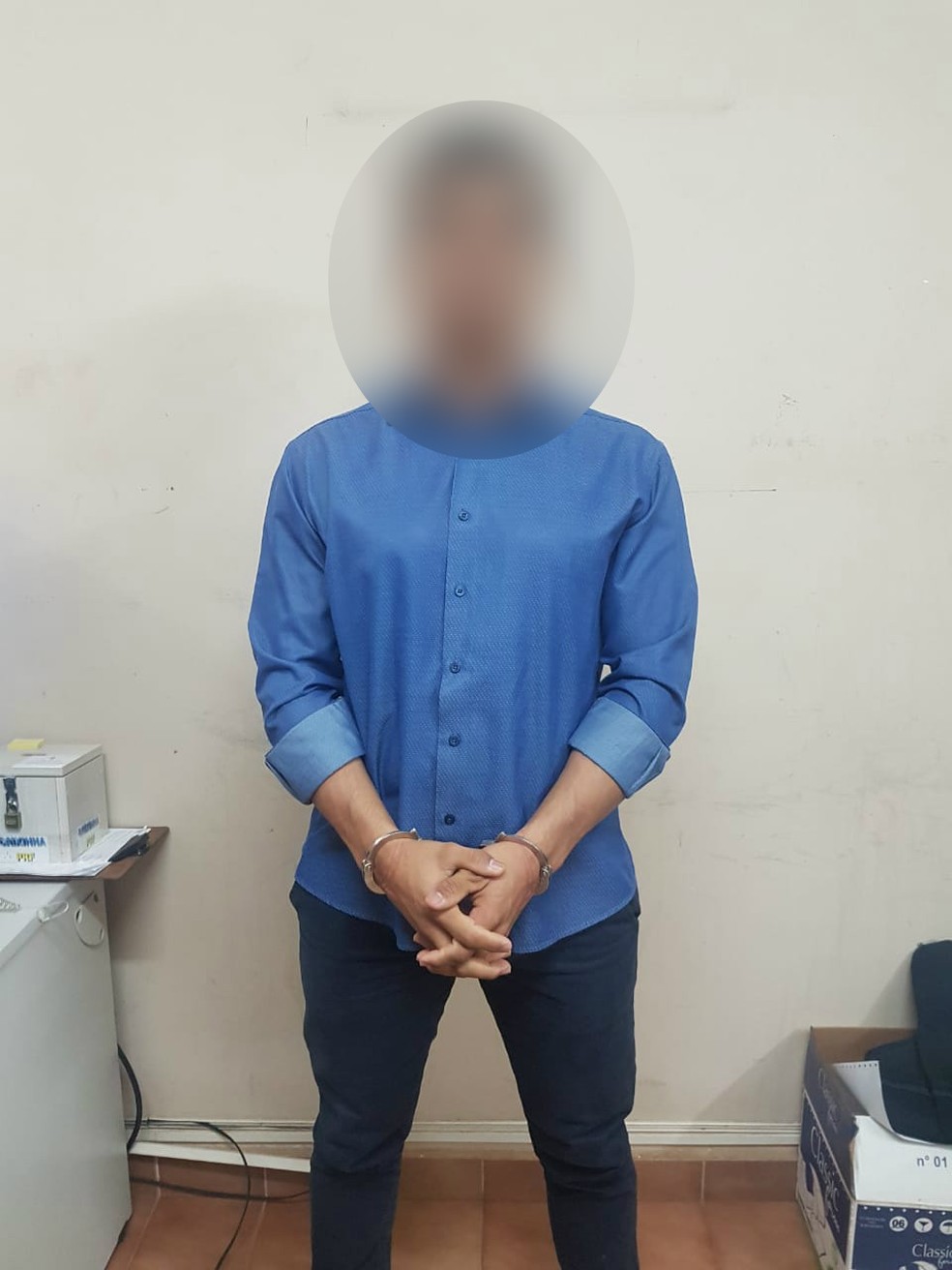 Advogado de um dos presos por envolvimento no furto de coca&Atilde;&shy;na de delegacia em Aquidauana, foi preso nesta quarta-feira (19), pela PRF, dirigindo uma caminhonete roubada &acirc;?? Foto: Pol&Atilde;&shy;cia Civil/Divulga&Atilde;&sect;&Atilde;&pound;o