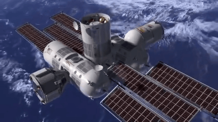 Hotel espacial Aurora Station (Foto: Reprodução/YouTube)