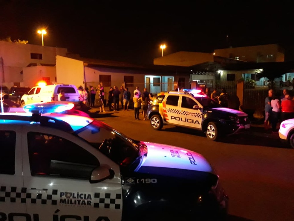Empresário foi morto a tiros em Tangará da Serra — Foto: TV Centro América/Reprodução
