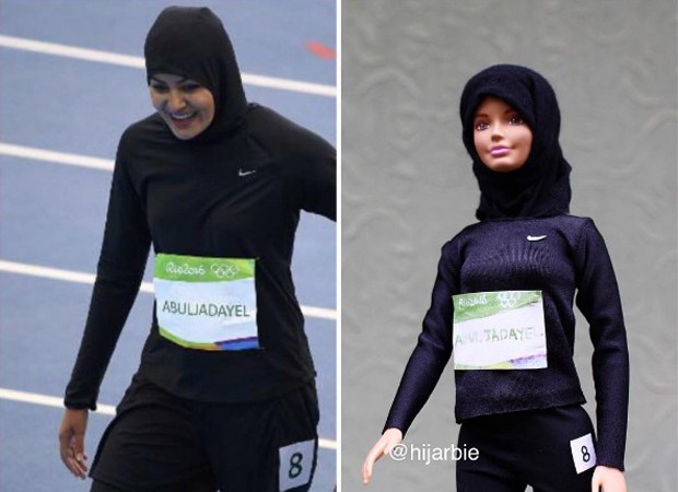 Kariman Abduljadayel inspirou um dos modelos da Hijarbie (Foto: Reprodução/Instagram)