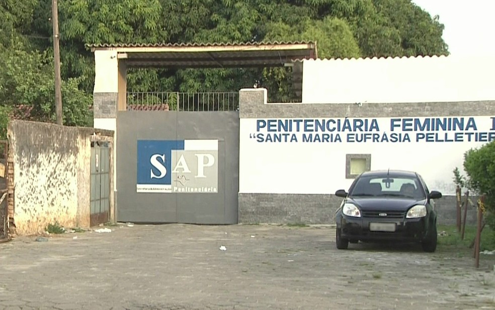 Penitenciária Feminina de Tremembé — Foto: Reprodução/TV Globo/Arquivo