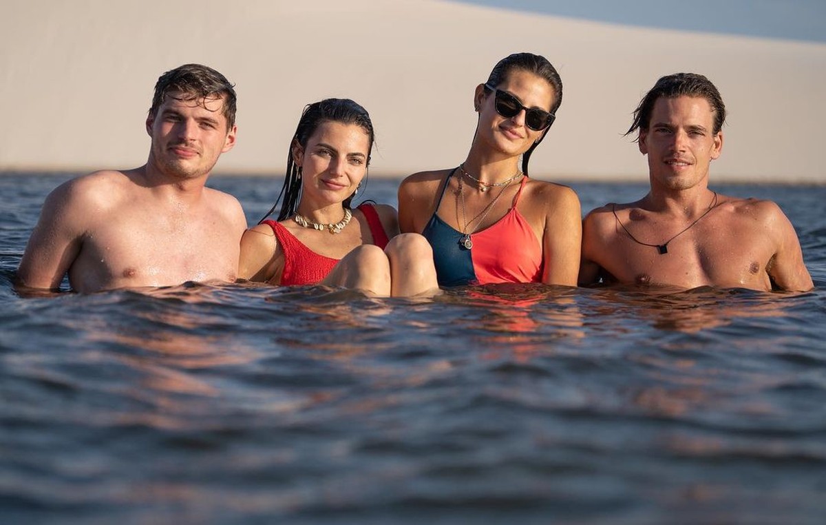 Kelly Piquet e Max Verstappen curtem o verão na região dos ...