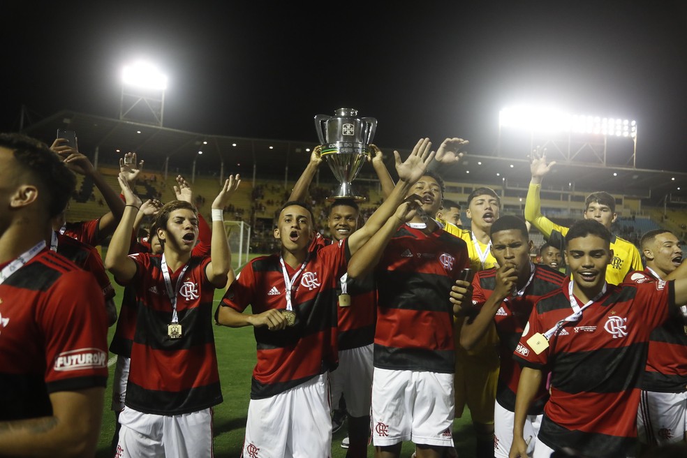 Flamengo sub-17 — Foto: Gilvan de Souza / Flamengo