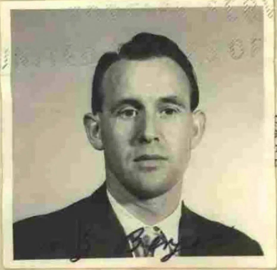 Friedrich Karl Berger em 1959, ano em que chegou aos EUA (Foto: Repordução / US Department of Justice)