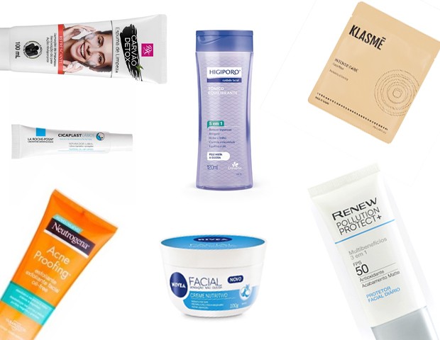 7 produtos básicos de até R$ 40 para fazer um skincare completo (Foto: divulgação)