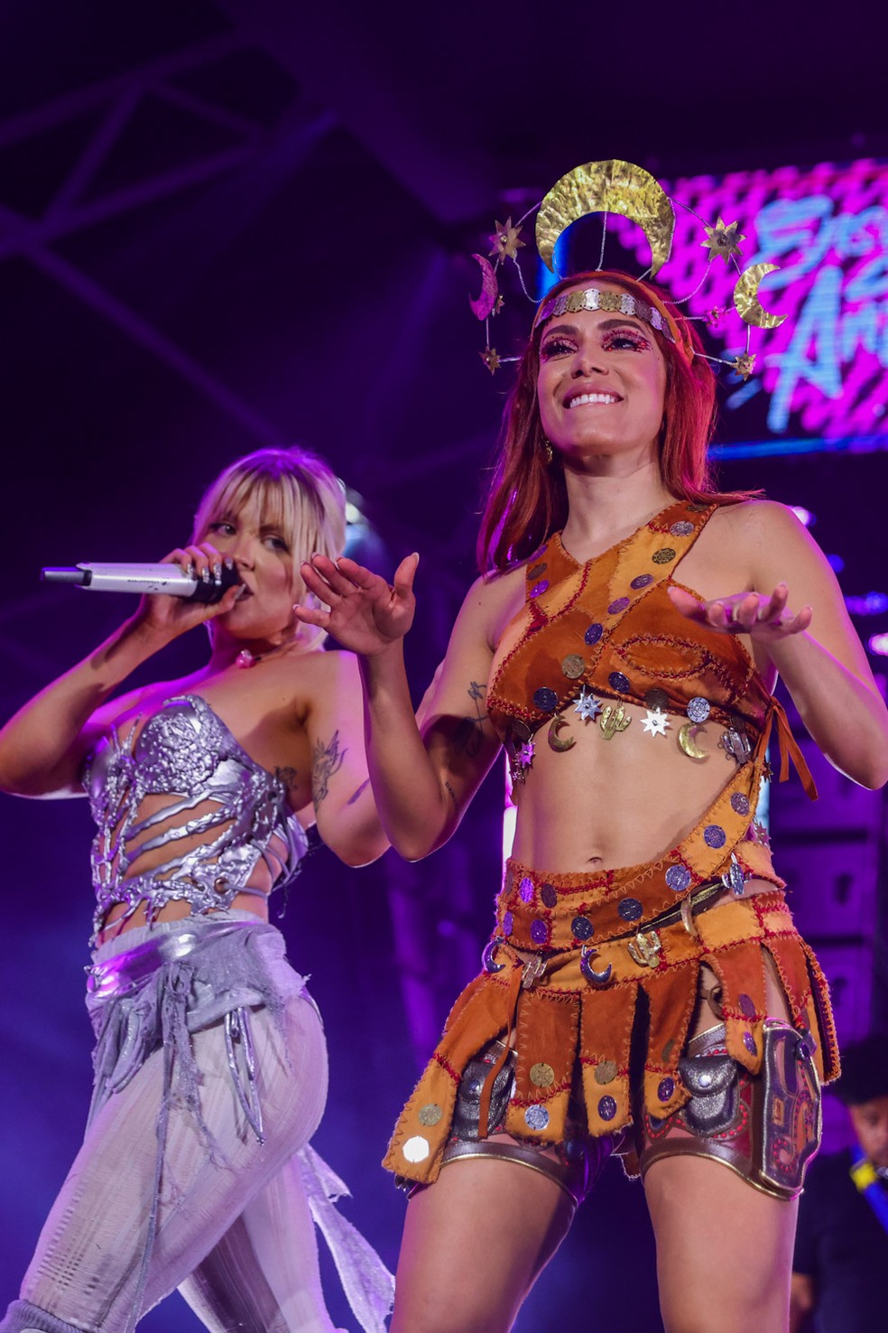 Lu&iacute;sa Sonza e Anitta &mdash; Foto: Manuela Scarpa/BrazilNews
