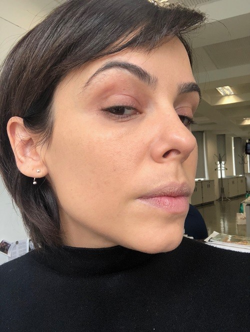 Maria Laura Neves_Hidratante Facial Com Proteção Múltipla Skin Defense FPS 50, The Body Shop (Foto: Acervo Pessoal)