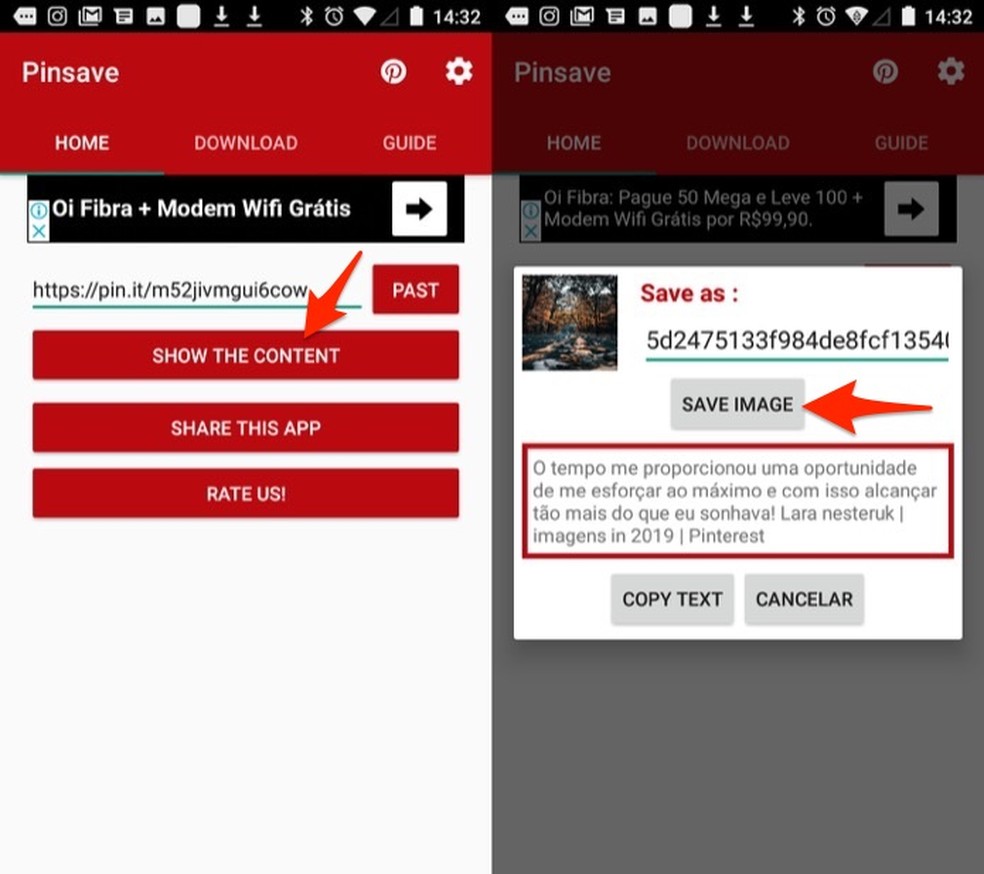 Pinterest Nao Baixa Imagens Veja Como Salvar Na Galeria Do Celular Redes Sociais Techtudo