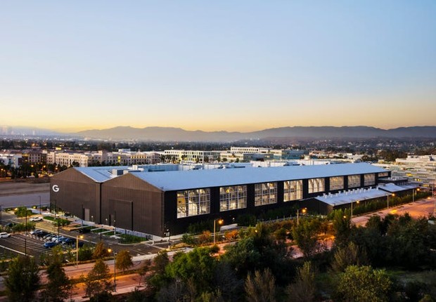 Novo escritório do Google, em Los Angeles   (Foto: Google por Connie Zhou)
