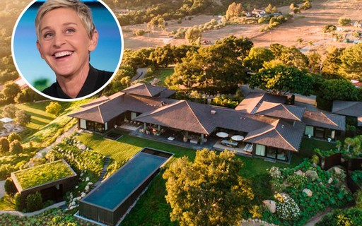 Ellen DeGeneres vende mansão por R$ 173 milhões na Califórnia