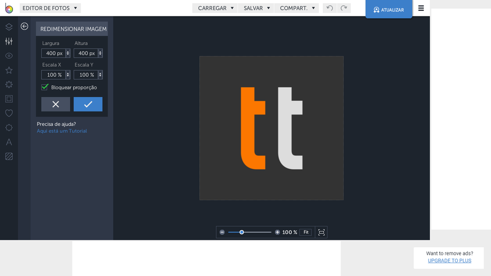 Como Redimensionar Fotos Online Imagens Techtudo