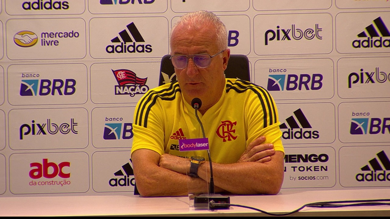 Confira a coletiva de Dorival Jr. ap&oacute;s o empate do Flamengo com o Athletico-PR pelas quartas da Copa do Brasil