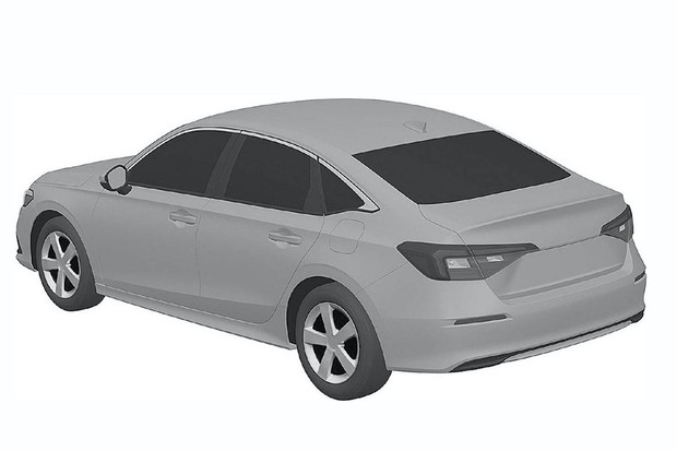 Honda Civic patente (Foto: Reprodução/Internet) Honda Civic patente (Foto: Reprodução/Internet)