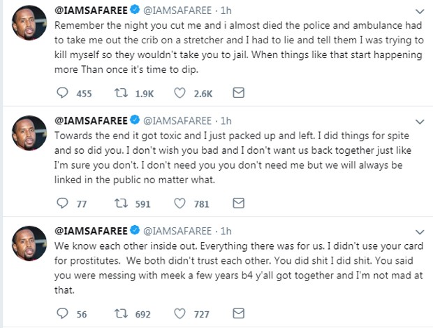 Safaree Samuels (Foto: Reprodução/Twitter)