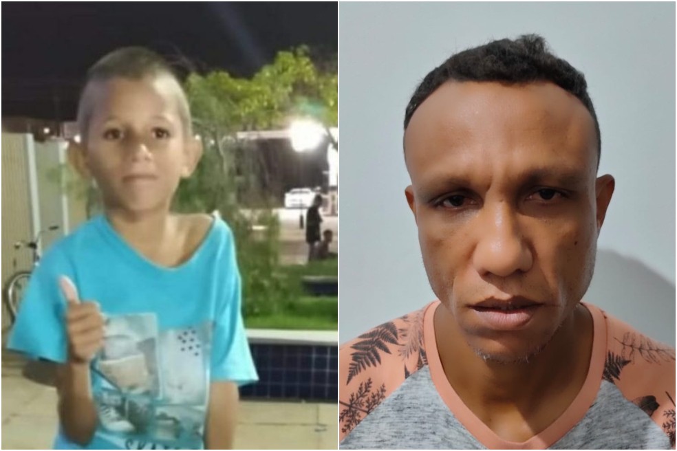 Wanderson Correia, de 10 anos, foi morto por Paulo Cesar Gomes, de 40 anos, em casa abandonada — Foto: WhatsApp/Reprodução