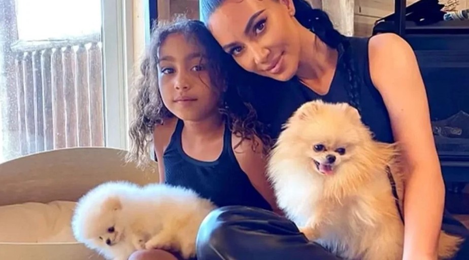 Kim Kardashian é criticada por supostamente manter cachorros presos na garagem