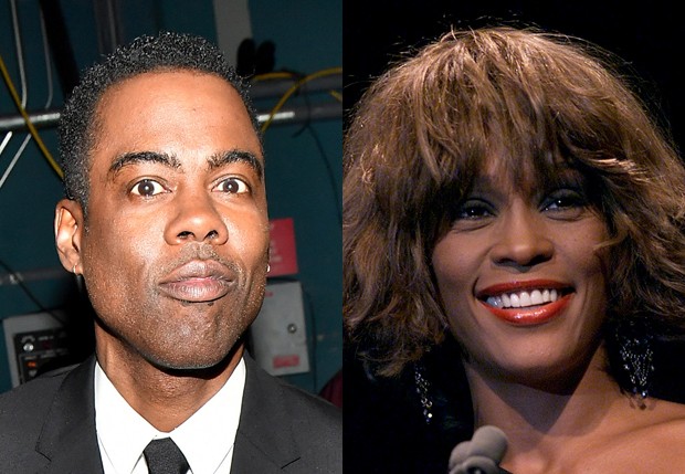 Chris Rock e Whitney Houston (Foto: Getty Images)
