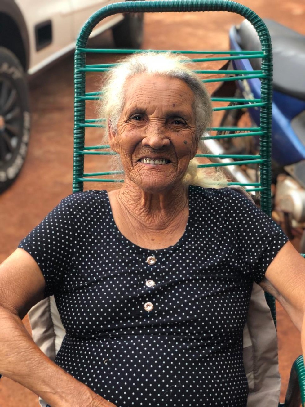 Maria Sirina tem 107 anos e está recuperada da Covid-19 — Foto: Arquivo familiar