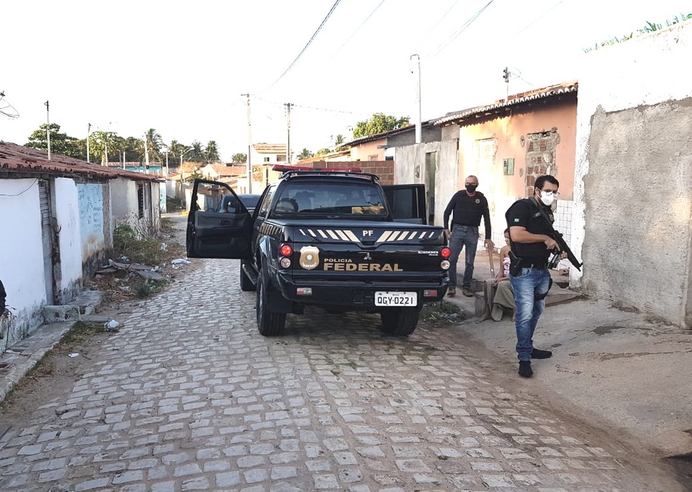 PF cumpre mandados no RN e na PB em operação de combate ao tráfico interestadual de drogas — Foto: Polícia Federal/Divulgação