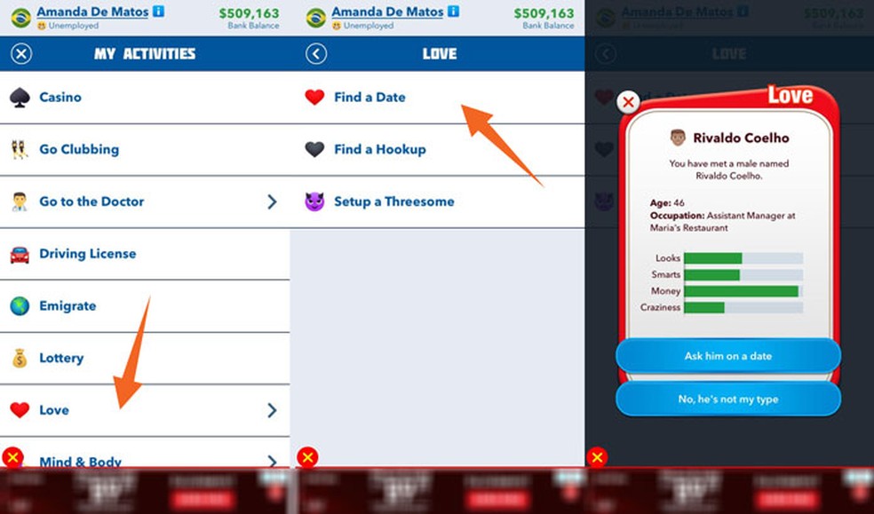 bitlife online dating
