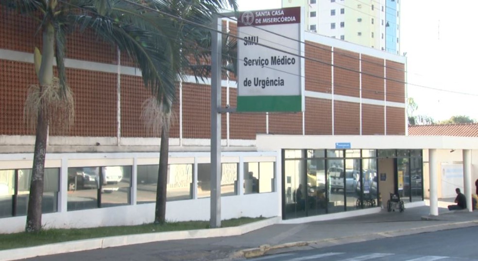 Santa Casa de São Carlos — Foto: Reprodução/EPTV