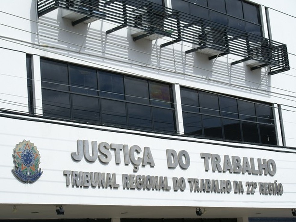 Tribunal Regional do Trabalho, em Teresina — Foto: Divulgação/Cenajus