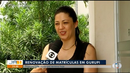 Renovação de matrícula termina nesta sexta-feira (2) em Gurupi; saiba mais