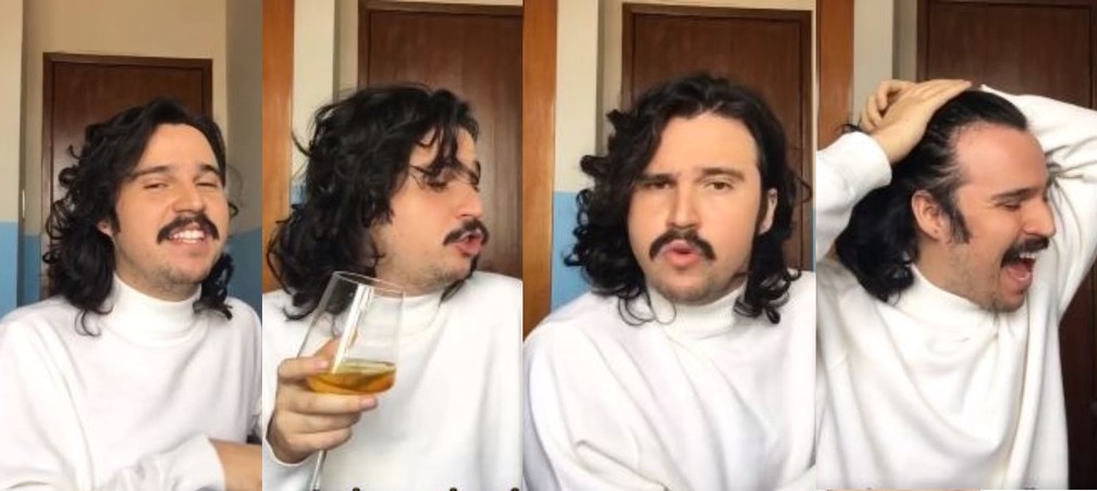 Esse Menino: roteirista e humorista mineiro de 25 anos fala sobre sucesso após vídeo viral — Foto: Reprodução/Instagram