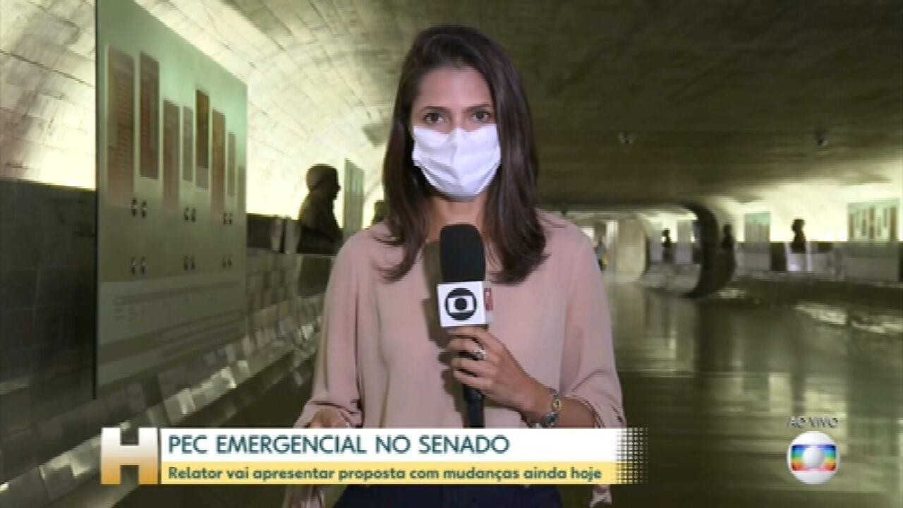 PEC Emergencial no Senado: no fim da tarde, relator apresenta proposta com mudanças