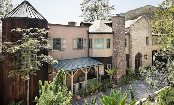 A casa colocada à venda pelo ator Mel Gibson (Foto: Divulgação)