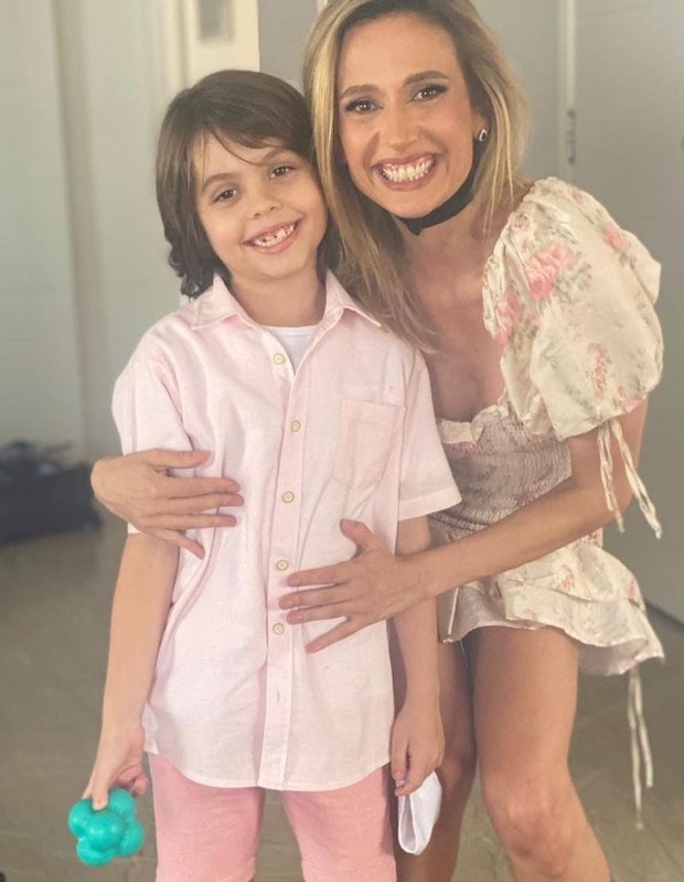 Luisa Mell e filho (Foto: Instagram)