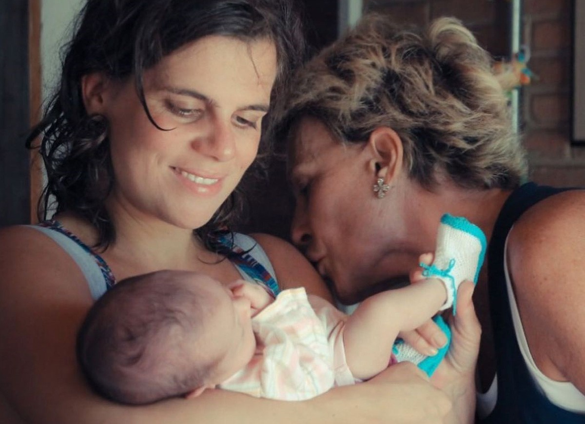 Ana Maria Braga com a filha, Mariana, e a neta, Joana (Foto: Reprodução/Instagram)