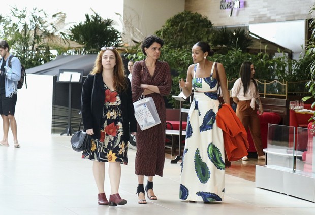 Tais Araújo, Malu Galli, Débora Lamm e Jessica Ellen (Foto: Fabio Moreno/AgNews)