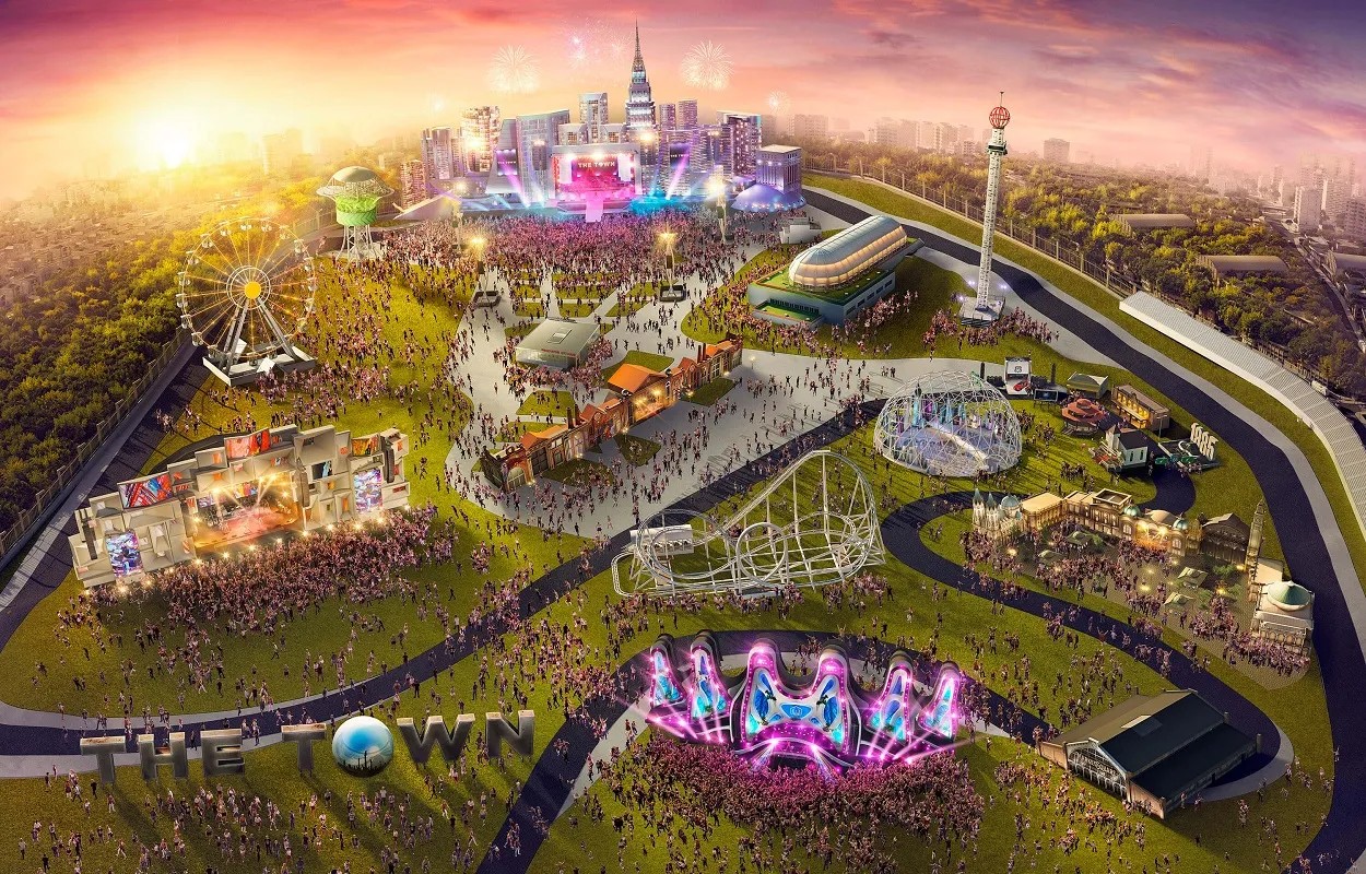 Como chegar ao The Town de carro, metrô, ônibus, táxi ou aplicativos de transportes?