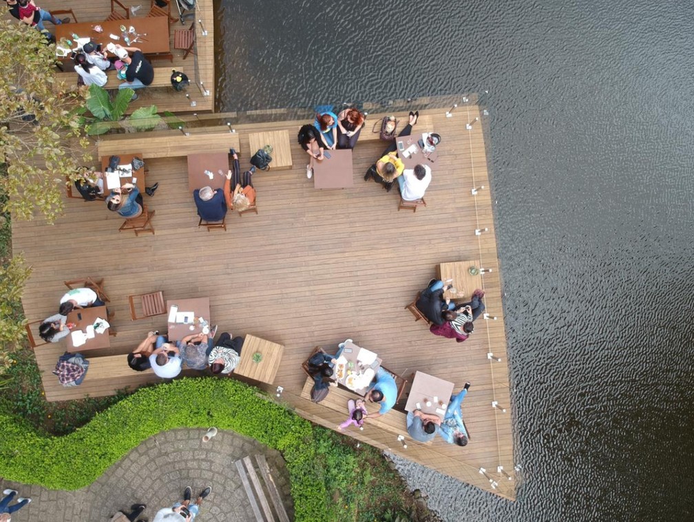 37ª Oficina de Música de Curitiba terá programação no Vale da Música — Foto: Guilherme Nery (drone) e Letícia Futata/Assessoria