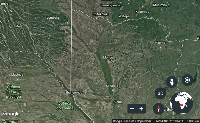 Ferramentas de visualização do Google Earth (Foto: Reprodução/Helito Bijora) 