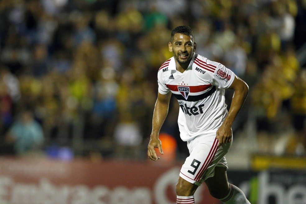 Diego Souza fez apenas um gol pelo SÃ£o Paulo em 2019 â€” Foto: Thiago Calil/Agif/EstadÃ£o ConteÃºdo