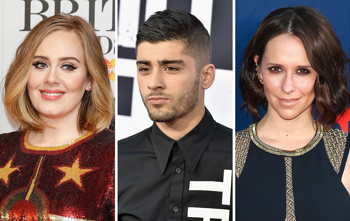 Adele, Zayn Malik e Jennifer Love Hewitt já abandonaram as redes sociais (Foto: Getty Images)