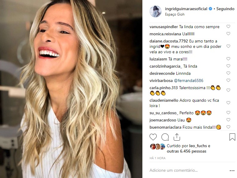 Comentários na foto de Ingrid Guimarães (Foto: Reprodução/Instagram)