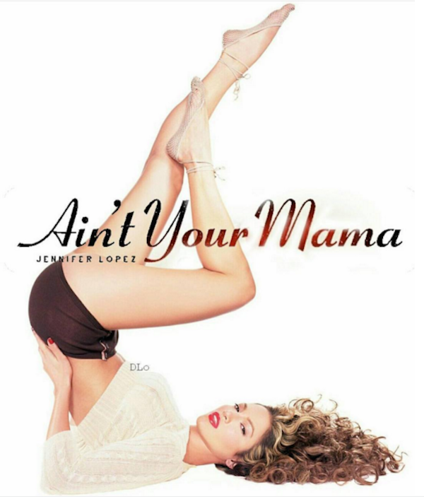 A outra capa do single de Jennifer Lopez (Foto: Instagram)