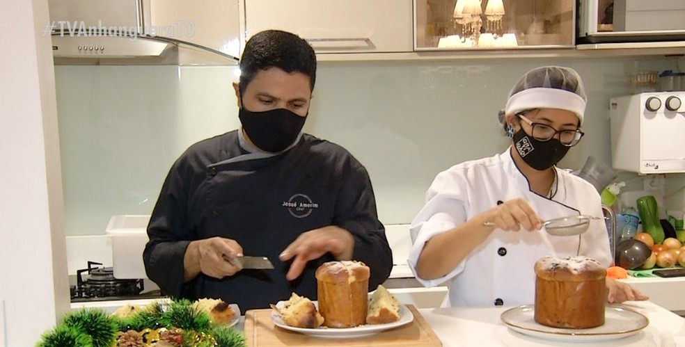 Casal investe em panetone caseiro com fermentação natural para conquistar consumidores — Foto: Reprodução/TV Anhanguera
