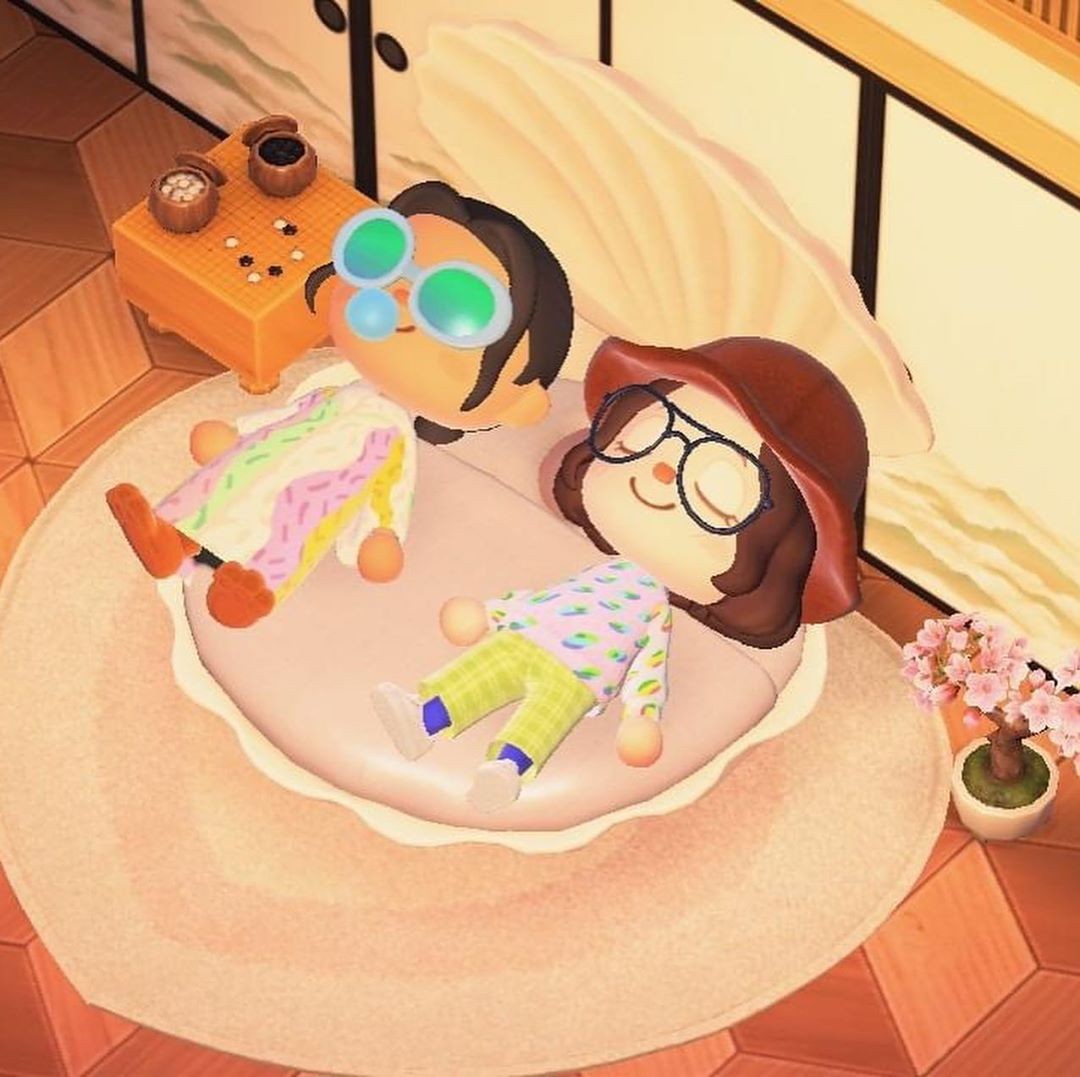 Sandy Liang armou uma pop-up no Animal Crossing (Foto: Reprodução/Instagram)