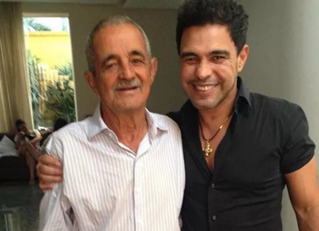Zezé Di Camargo e o pai, Francisco (Foto: Reprodução/Instagram)
