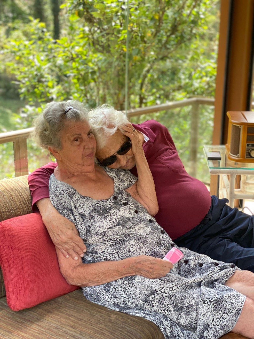 Albanita e Izan estão há quase 70 anos juntos — Foto: Arquivo pessoal