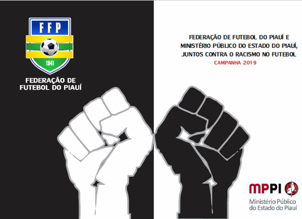 FFP e MP lançam campanha contra o racismo — Foto: Reprodução/FFP