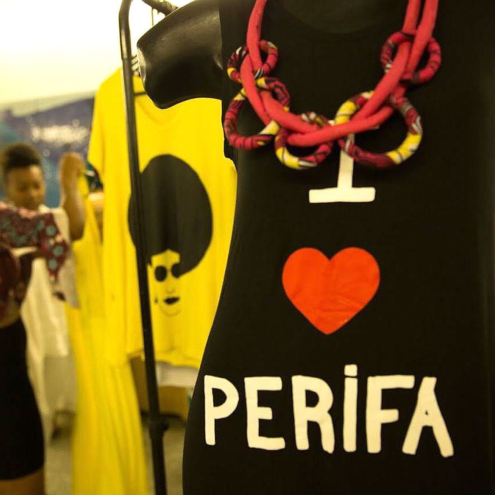 Camisetas estampadas da marca brasiliense Mercado Étnico — Foto: Mercado Étnico/Divulgação