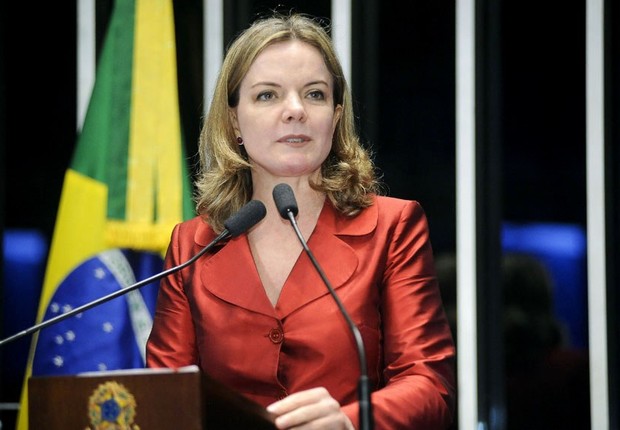 A senadora Gleisi Hoffmann (PT-PR) (Foto: Waldemir Barreto/Agência Senado)